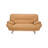 Holbrooke 68" Faux Leather Pillow Top Arm Loveseat-724549111