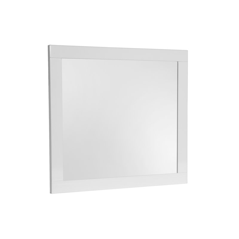 Engineered Wood Flat Wall Mirror