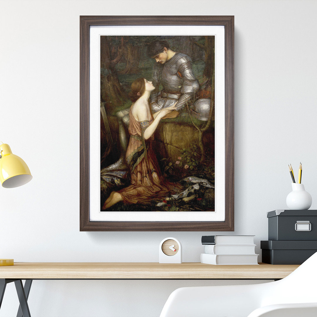 Lamia by John William Waterhouse - Framed Print
