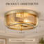 Glass Flush Mount
