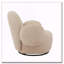 Fauteuil pivotant d'appoint-641510147