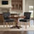 Momordique Nailed Trim Faux Leather Waterproof Upholstered Parsons Dining Chairs-84118438-116817690