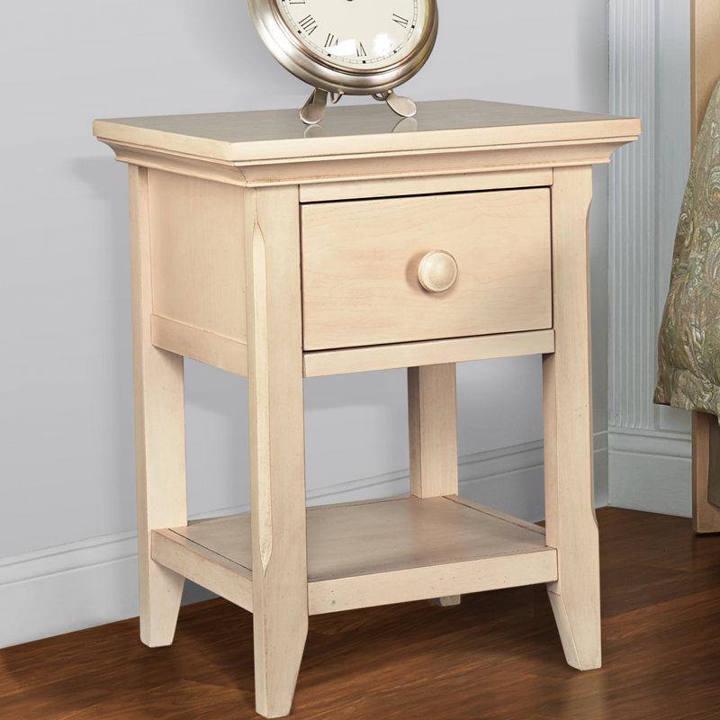 Baby Cache Overland 1 Drawer Nightstand, Beige