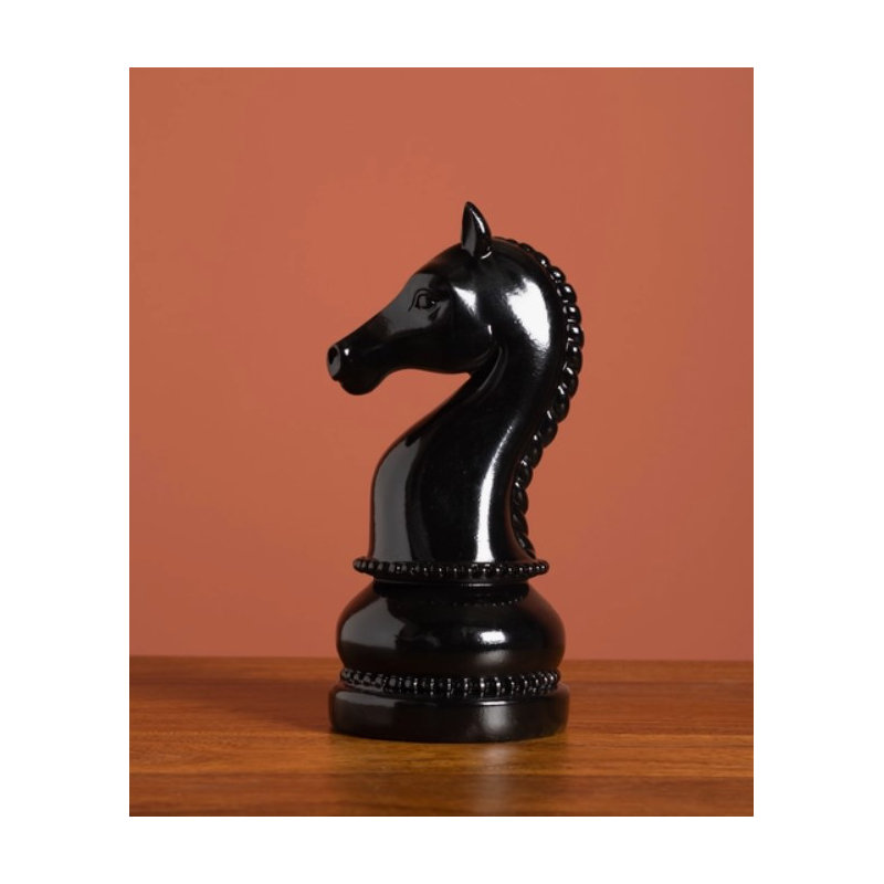 Sevki Oversized Chess Knight Piece Horse Playroom Study Gameroom Decor