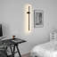 LED Wall Light 1-Light Black Long Design 3000K Warm White Ashtynn