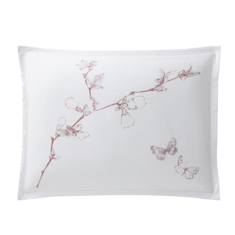 Poesie Percale Flat Sheet, King