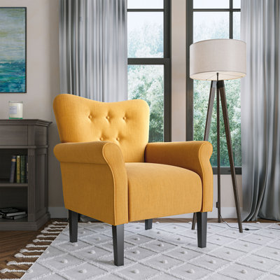 30.3" Wide Tufted Upholstered Armchair