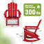 Chaises berçantes en PEHD Adirondack-978269359
