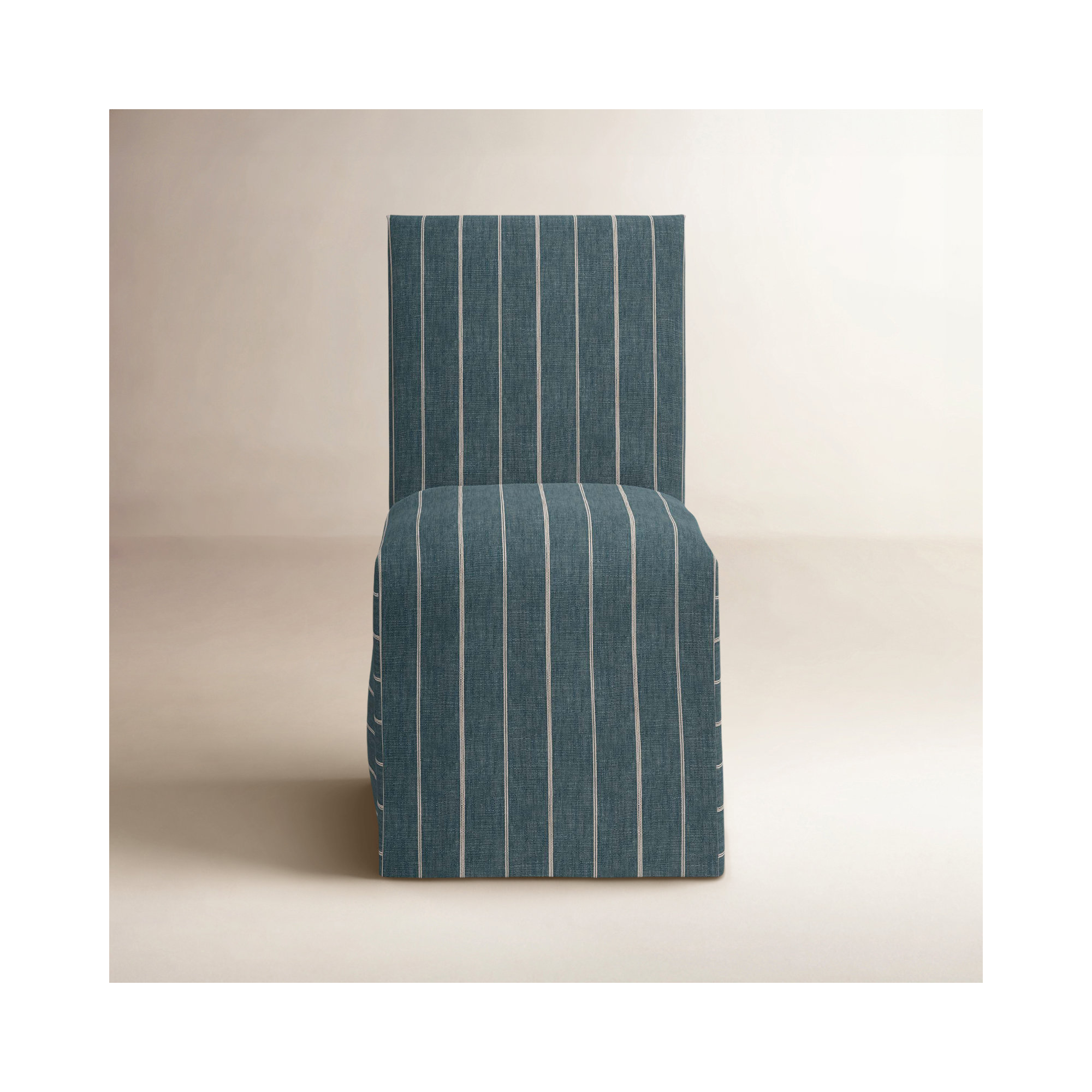 Anthony Cotton Parsons Chair in Fritz Indigo