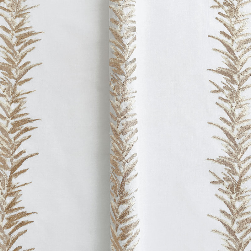 Casa Guava Pampas Taupe Cotton Blend Fabric