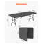 Table pliante en plastique 6 pi