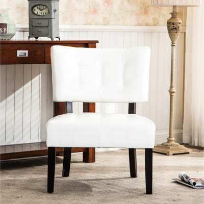 Fauteuil d'appoint avec siège surdimensionné, matériaux et ornement doux, siège en cuir mélangé, durabilité magnifique