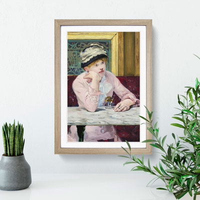 Plum Brandy by Edouard Manet - Picture Frame Painting