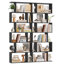 Bibliothèque géométrique H 75 po x l 27,6 po Hermoth, étagère de rangement à 6 niveaux, présentoir contemporain Hermoth-1453163149-1456613206-1437801700