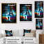«Paris Eiffel Tower Contemporary Rainbow», reproduction sur toile-1007743030-1007743026
