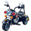 Kids' Electric Motorcycle - 3-Wheel Battery-Powered Ride-On Chopper Trike for Ages 3 to 6 with Reverse, Sounds, and Headlights by Lil' Rider (Black)