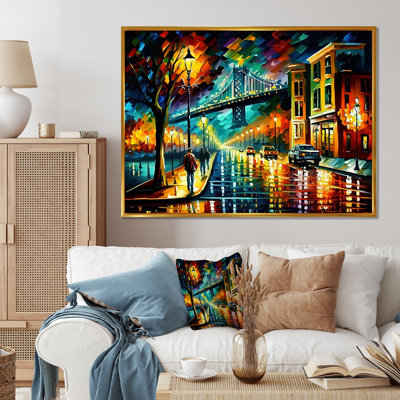 «Colorful San Francisco II», reproduction sur toile