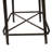 Industrial Black 24-Inch Backless Counter Stool with Durable Metal Base-88626141