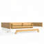 Lit sur pied avec garde-corps et tablettes-133284142-133284145