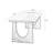 Black Rectangular Solid Wood desk-719772730