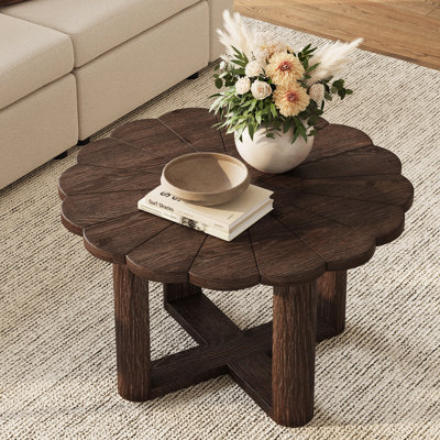 table basse en bois massif