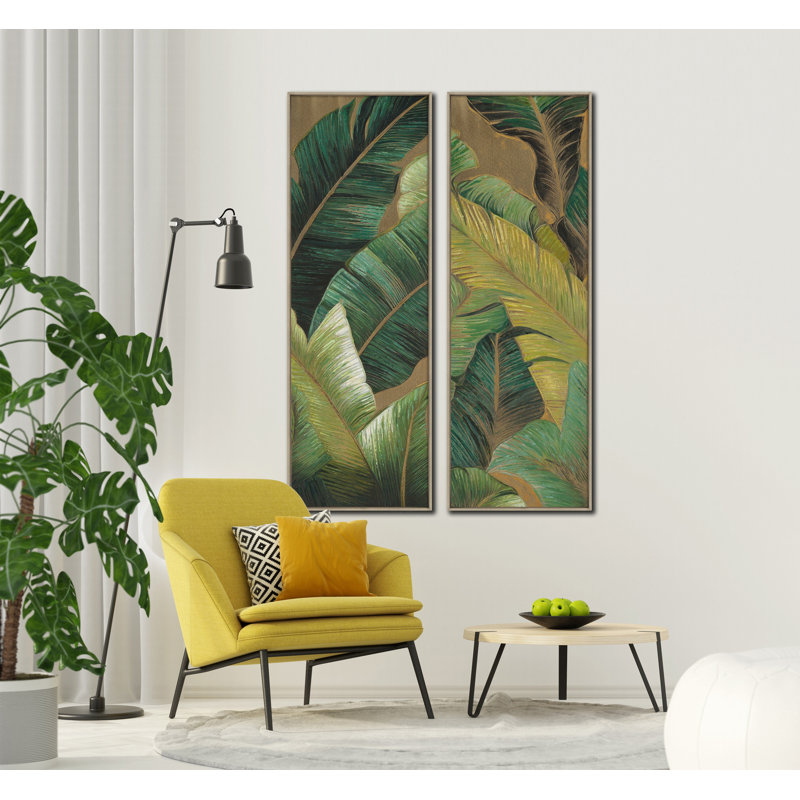 Lush Layers II Canvas Wall Art
