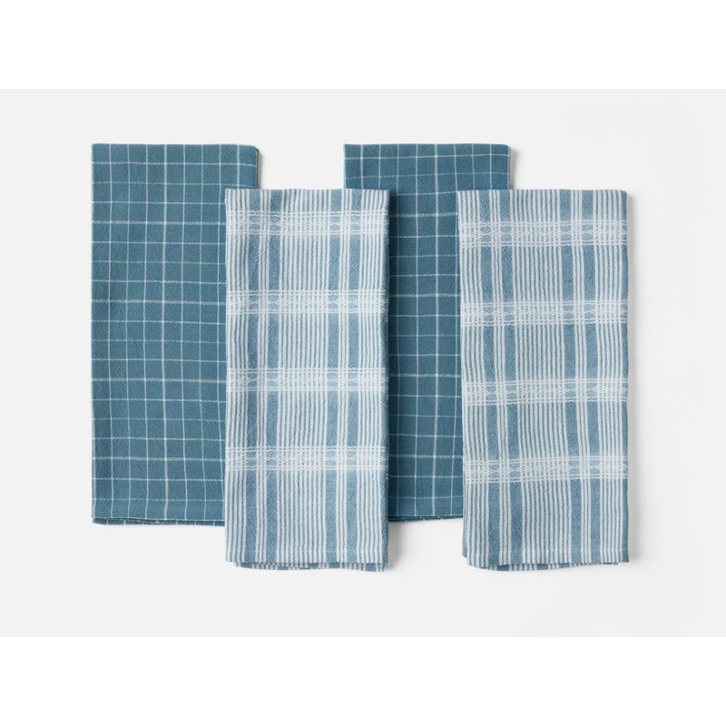 Ensemble de serviettes de cuisine Clarendon, Cerulean