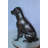 Large Bronze Chocolate Labrador Dog Statue Sitting Pose 22" x 12" x 27"H