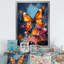 Papillon Pop Art Papilio sur toile-521036591-521036586