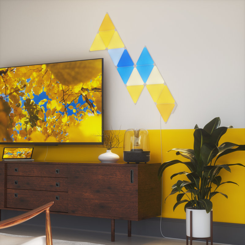 20" LED Lighted Art Glass