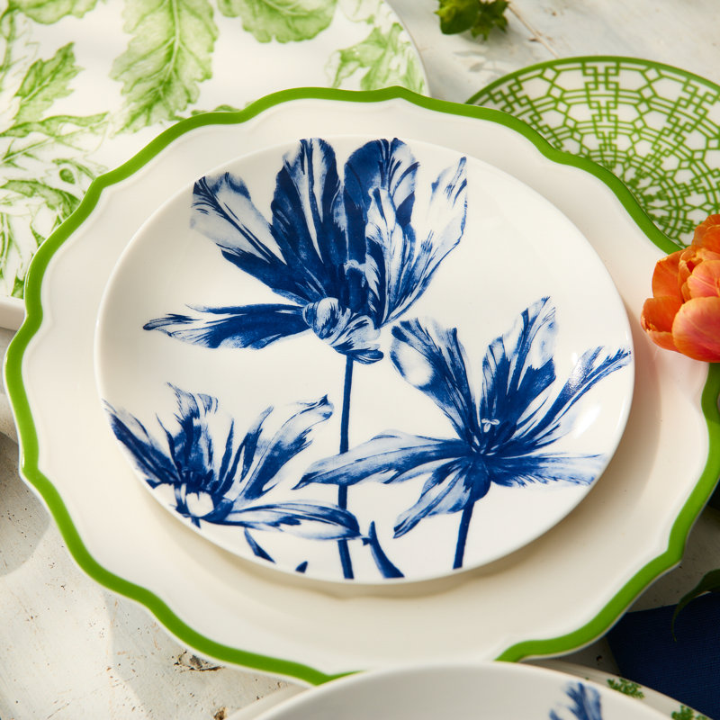Tulip Porcelain Salad/Dessert Plate