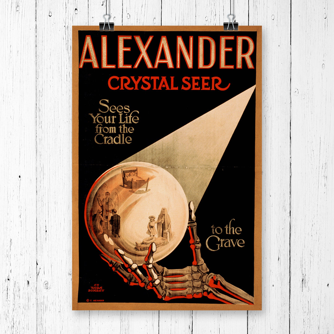 Vintage Circus Poster - Frameless Print