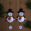 10.75'' Metal Hanging Figurine Ornament