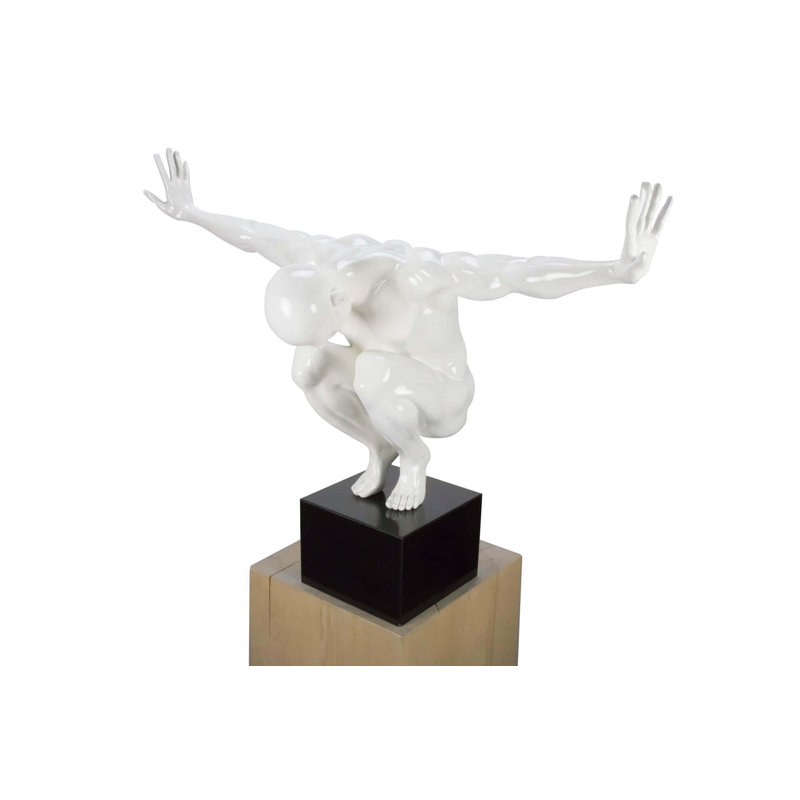 Asrith Handmade Figurines & Sculptures, White