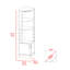 Armoire de bar 8 tablettes à 8 bouteilles-1658680178