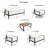 Townsend Sofa Seating Group with Sunbrella® Cushions-93082664-93082667