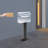 Outside Mailbox Post, Heavy Duty Mailbox Post, Surface Mounting Post For Easy Install Mailbox Use