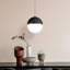 Luminaire suspendu sphérique à DEL Luna PDPSBG-10C