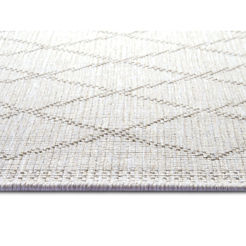 Cebu Flatweave Linen Rug, Rectangle 80 x 150cm