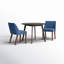 Didmarton Dining Set w/ Upholstered Chairs-1332873293
