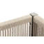 Canapé modulaire à accoudoirs carrés 88 po