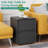 15.8" Wide Fully-Assembled Faux Leather Narrow Nightstand-1190308436-1200938407
