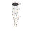 Lustre rond noir en albâtre Belote-444034531-444034557-444034553