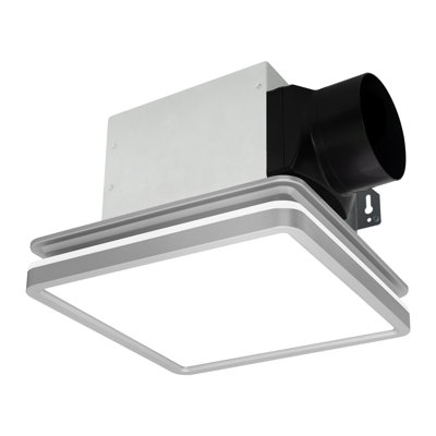 80 CFM Bathroom Fan with LED Light