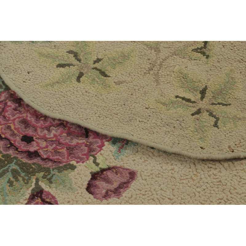 Vintage One-of-a-Kind 3'9x4'8 Area Rug