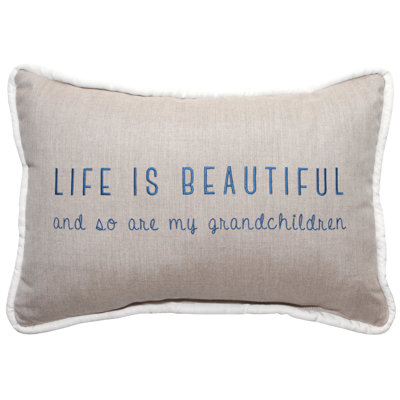 Accessories Lumbar Indoor/Outdoor Pillow Cover & Insert