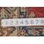 Tapis oriental géométrique rouge Kazak 5