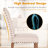 Tufted Upholstered Solid Back Dining Chair-391104233-391104234