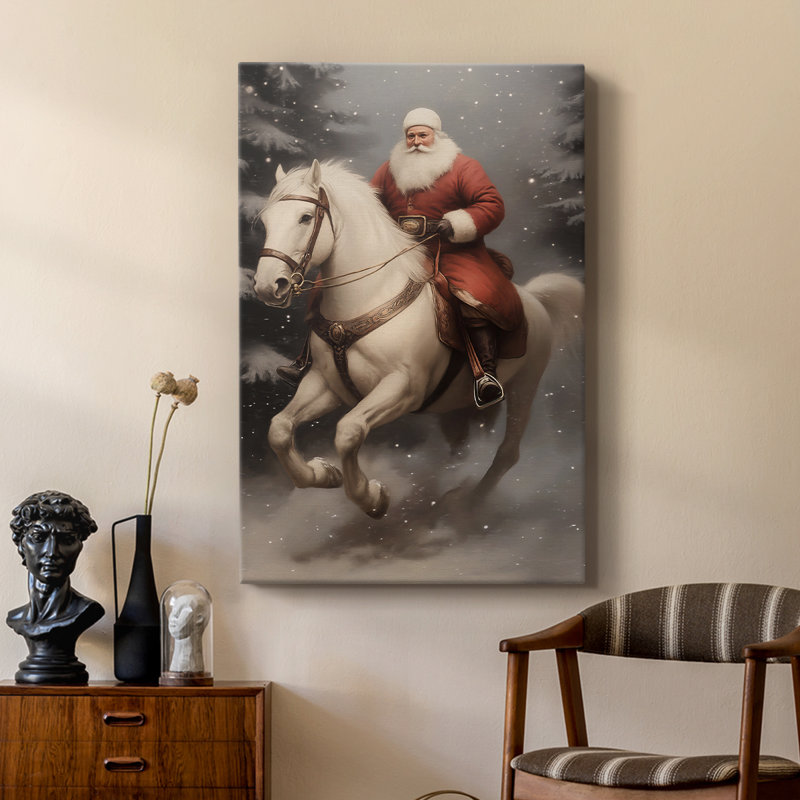 Art des Fêtes de Noël - série 2-VII - galerie Cavas sur mesure, H 18 po x l 12 po