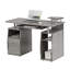 Bureau d'ordinateur complet avec rangement, gris-1502698325